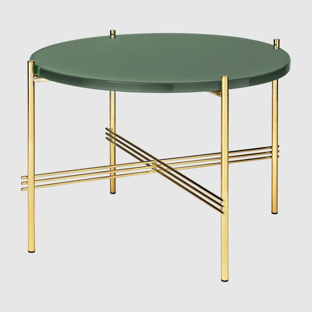 TS Coffee Table - Round, Ø55, Brass base