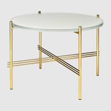 TS Coffee Table - Round, Ø55, Brass base