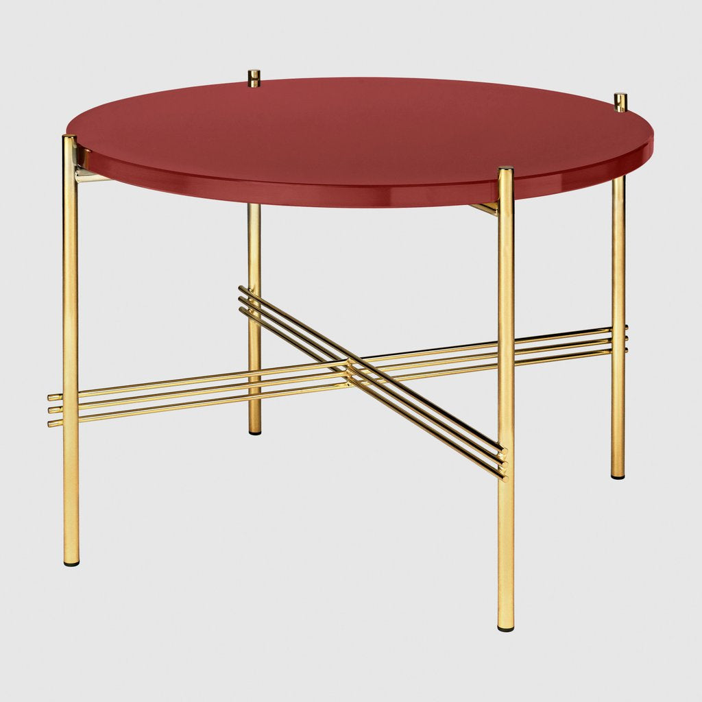 TS Coffee Table - Round, Ø55, Brass base