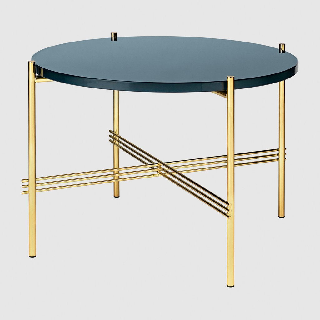 TS Coffee Table - Round, Ø55, Brass base