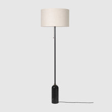 Gravity Floor Lamp Blackened Steel Base