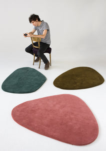 Cal 3 Olive Rug - 90x130cm