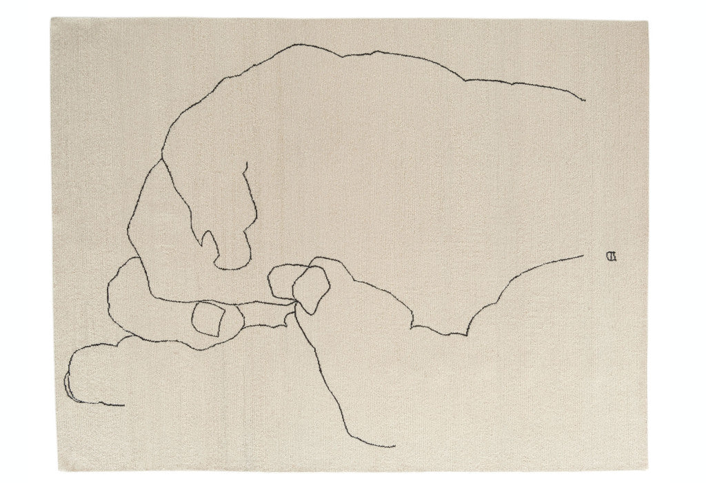 Chillida Mano 1993 Rug