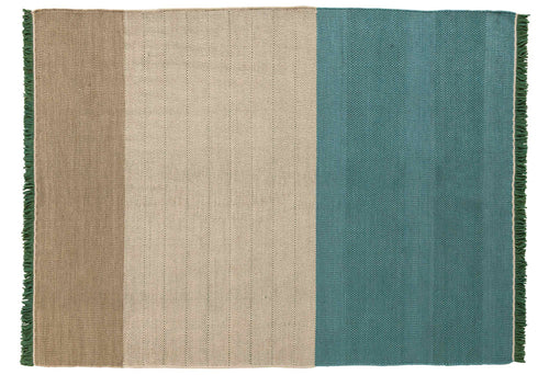 Tres Stripes Green Rug - 300x400cm