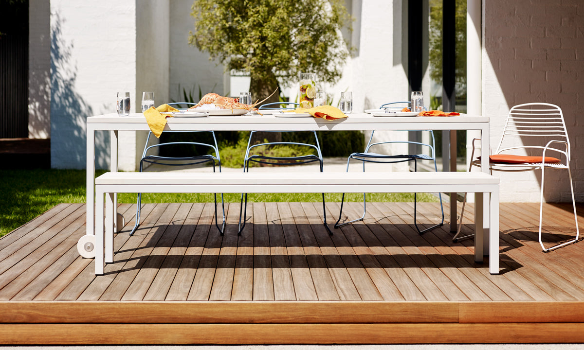 Linear Bench - Accoya Timber Finish