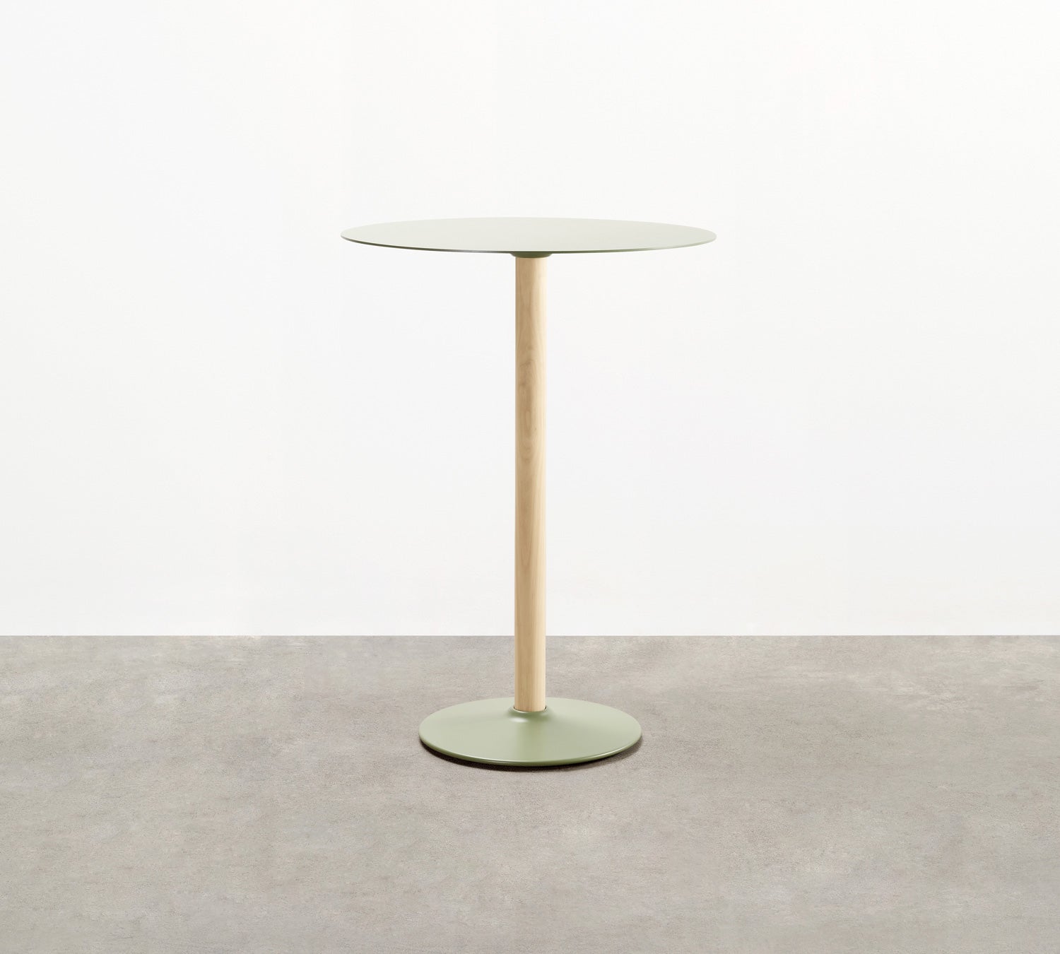 Round Seam Bar Table 75 dia x 105cmH