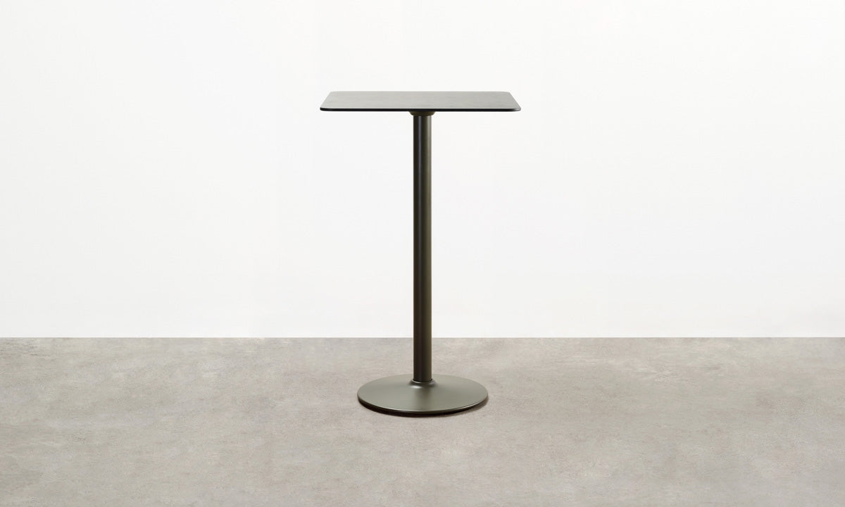 Round Seam Bar Table 75 dia x 105cmH