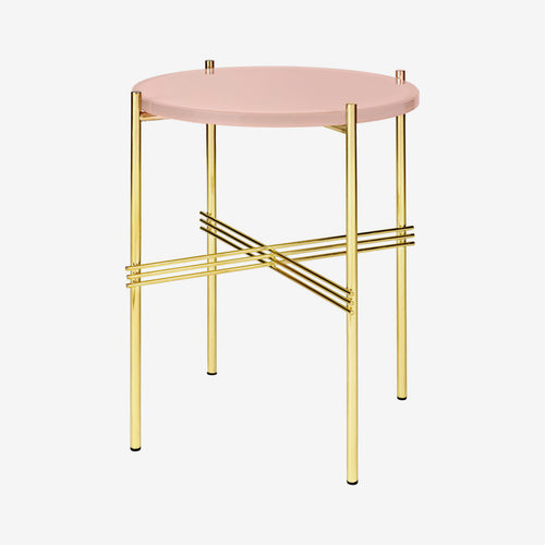 TS Side Table Brass Base