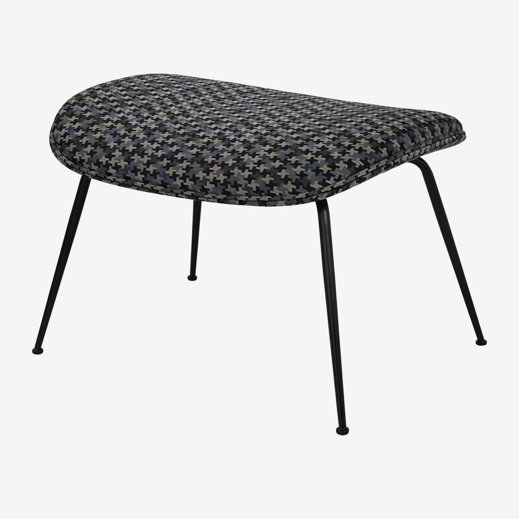 Beetle Ottoman with Black Matt Base