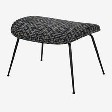 Beetle Ottoman with Black Matt Base