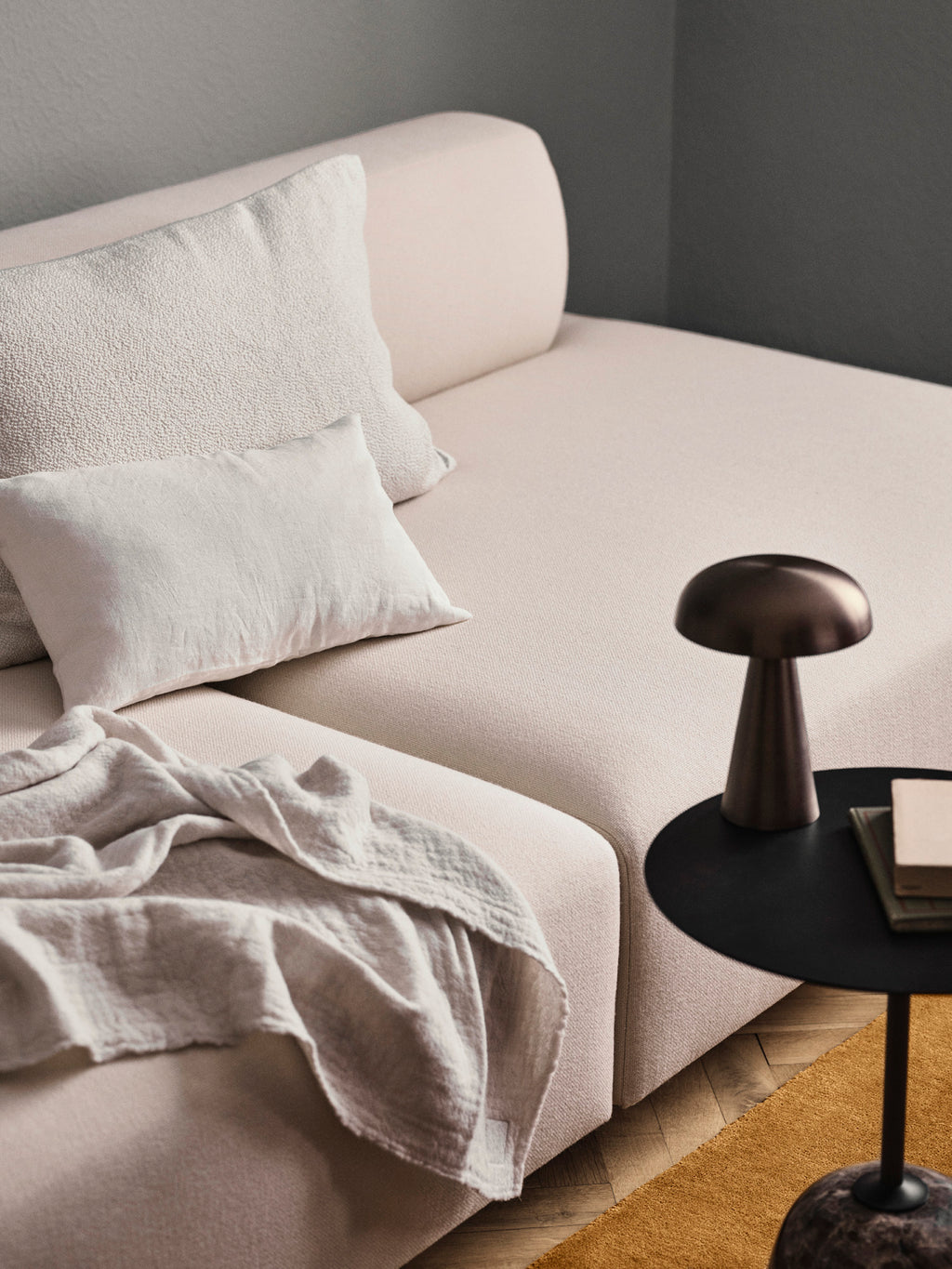 Collect - Woolen Blanket, Cloud & Milk