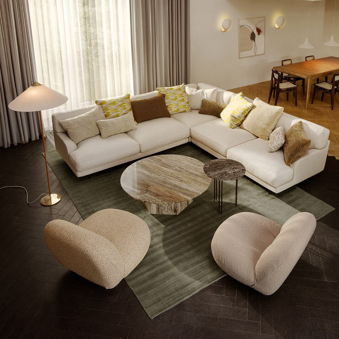 Flaneur Module - 2 Seat with Arm, F Upol