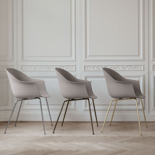 Bat Dining Chair, Unupholstered, Conic