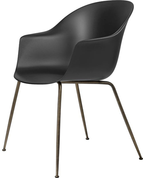 Bat Dining Chair, Unupholstered, Conic