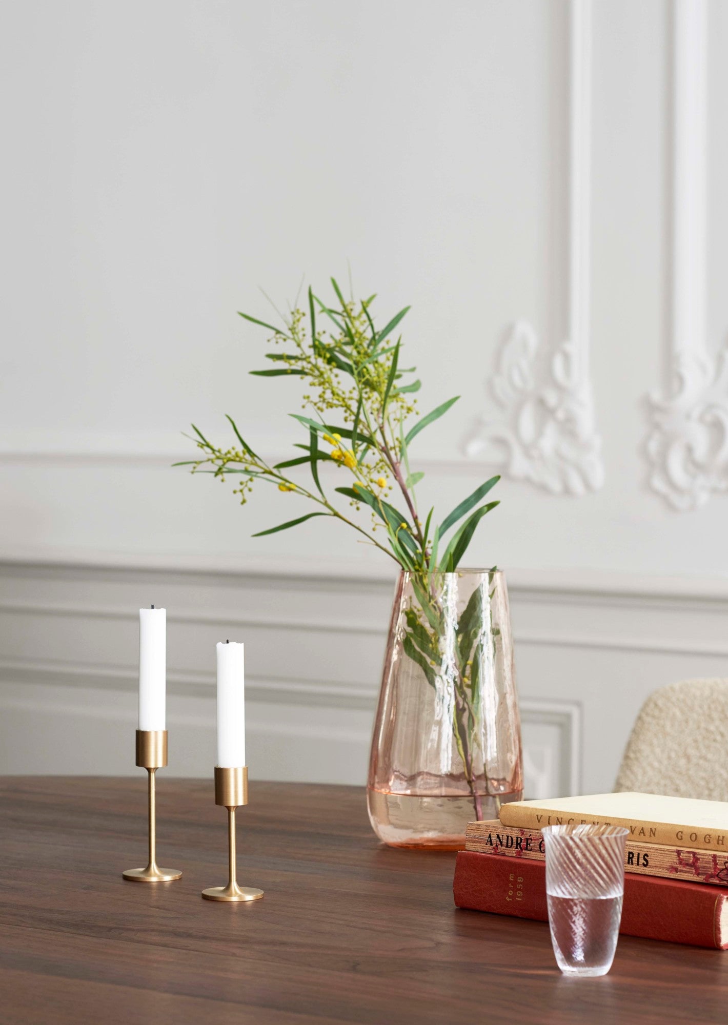 Collect Candleholder SC57, Brass. H11cm.