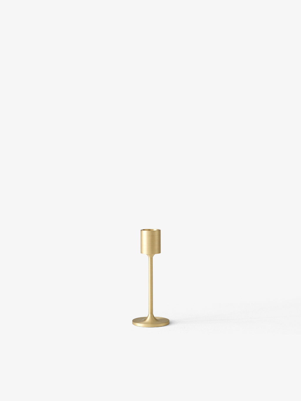 Collect Candleholder SC58, Brass. H13cm.