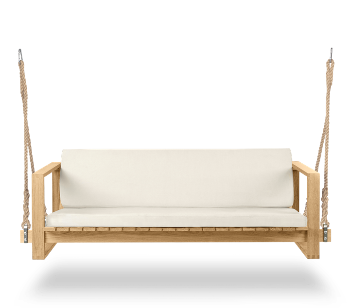 BK13 Swing Sofa - Untreated Teak