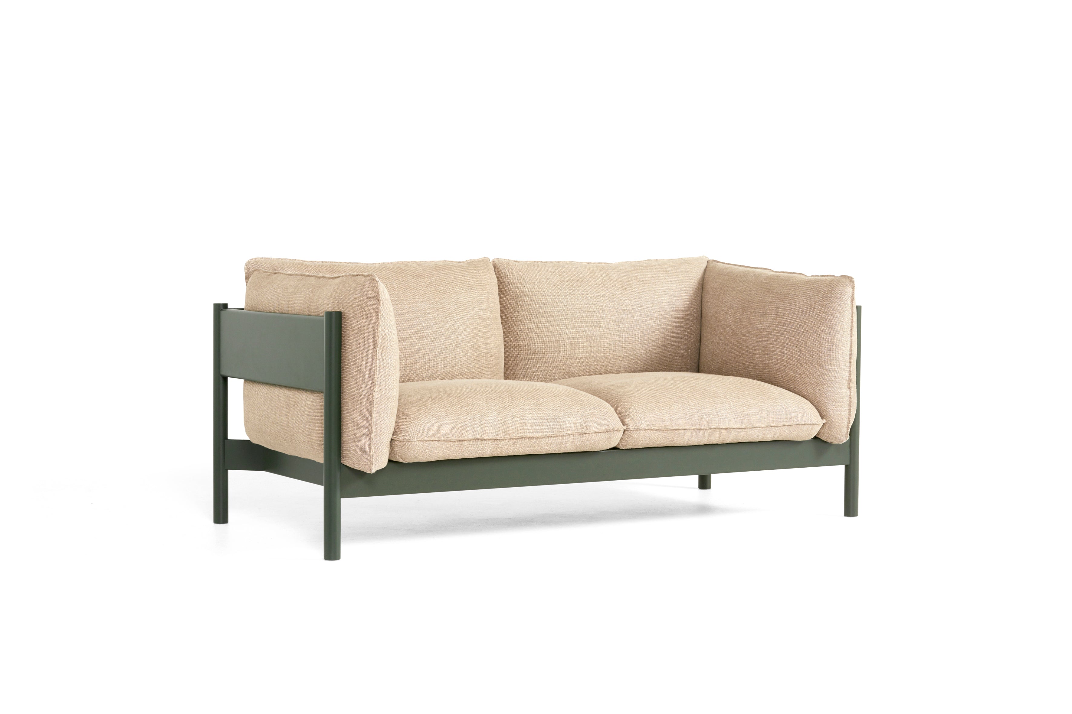 Arbour Eco 2-seat Sofa (Beech/Oak Base)