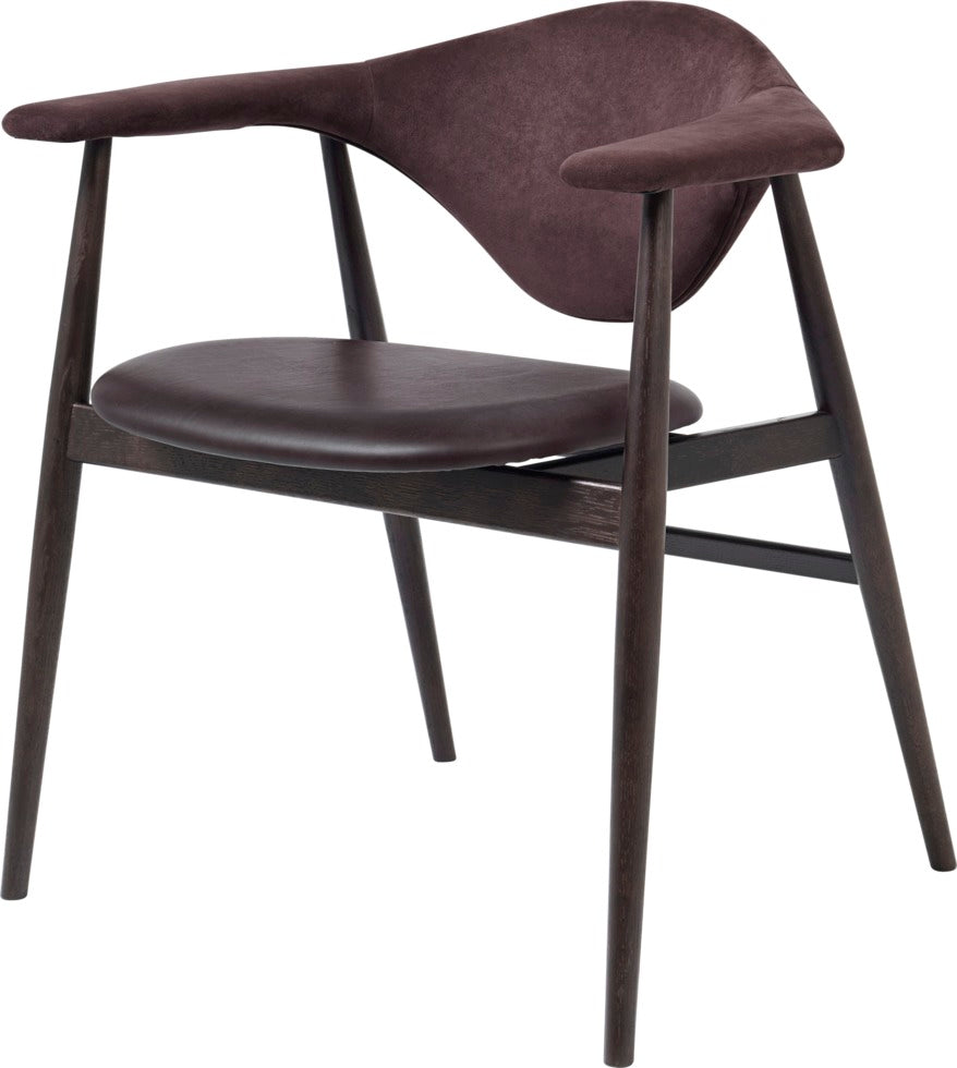 Masculo Dining, Full Uphol, Wood