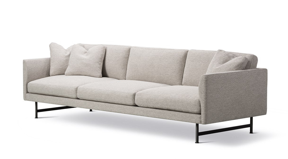 Calmo 3-Seater Sofa 80 cm Cushions