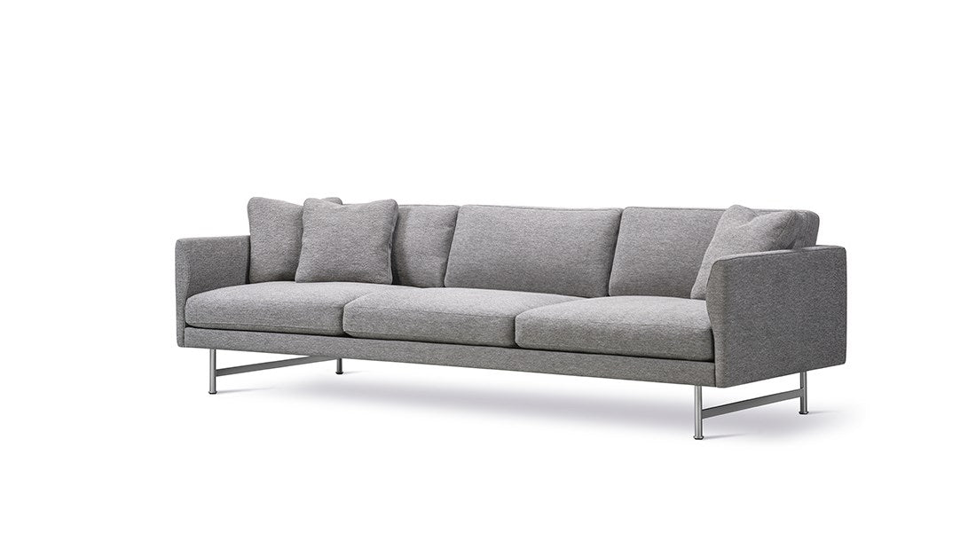 Calmo 3-Seater Sofa 80 cm Cushions