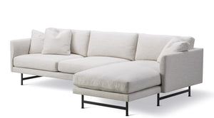 Calmo 3 seater Chaise 80 Metal