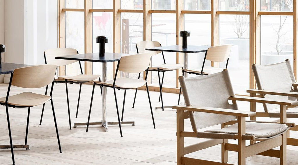 Lynderup Metal Base Chair