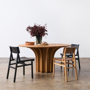 Rib Table Oak