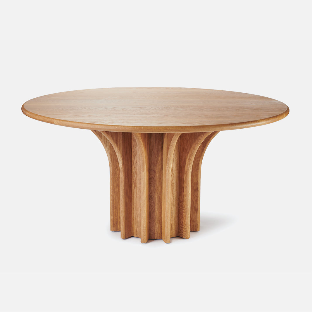 Rib Table Oak