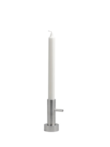 Candleholder Single #1 - Stainless Steel