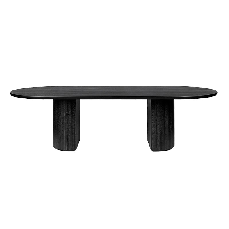 Moon Table - Elliptical, 258x101, Veneer