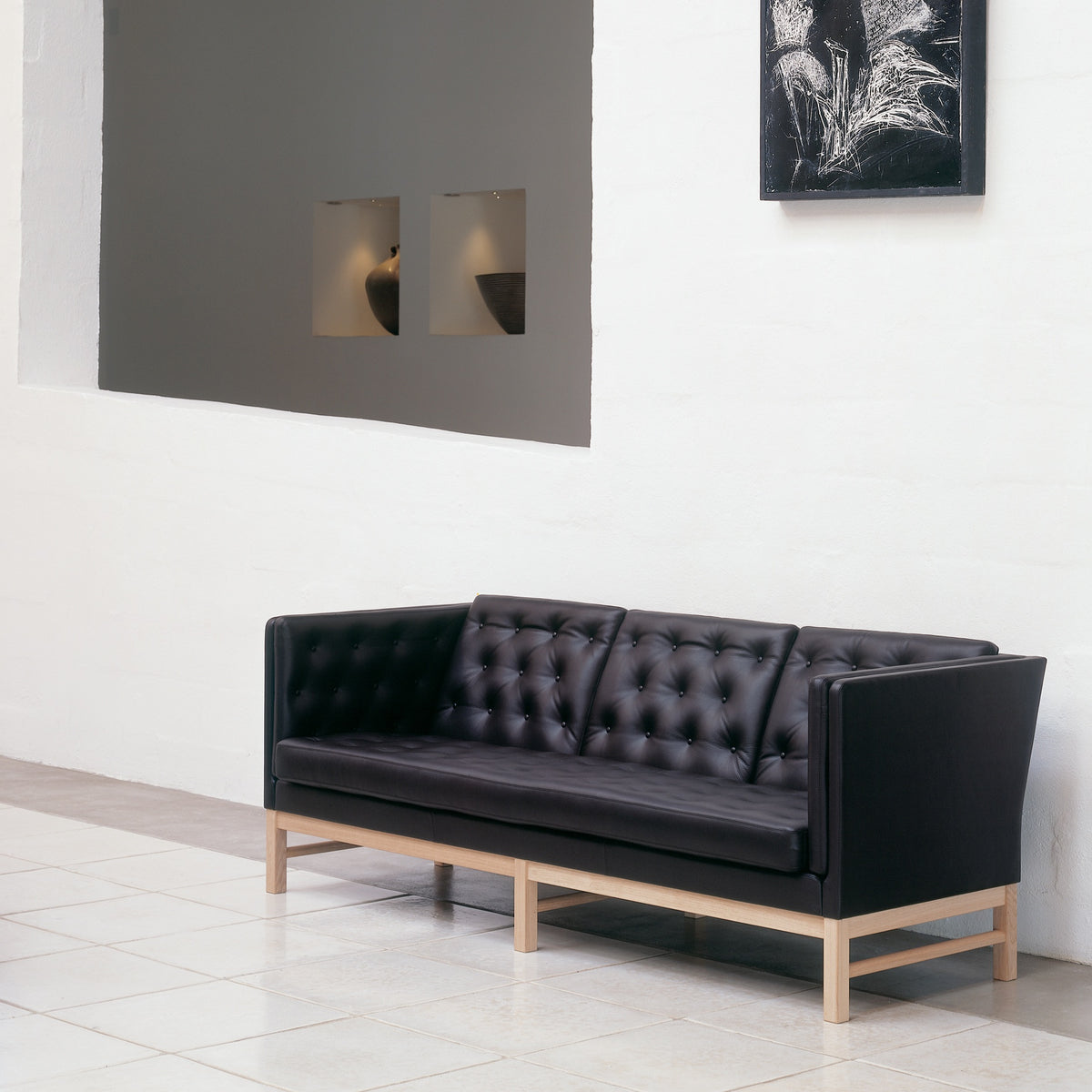 EJ315-3 3-Seater Sofa with Buttons