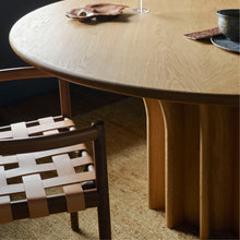 Rib Timber Table - Oak