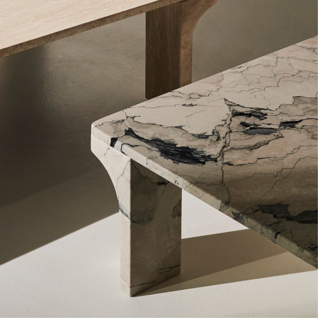 Doric Coffee Table - Square, 80x80x30cm