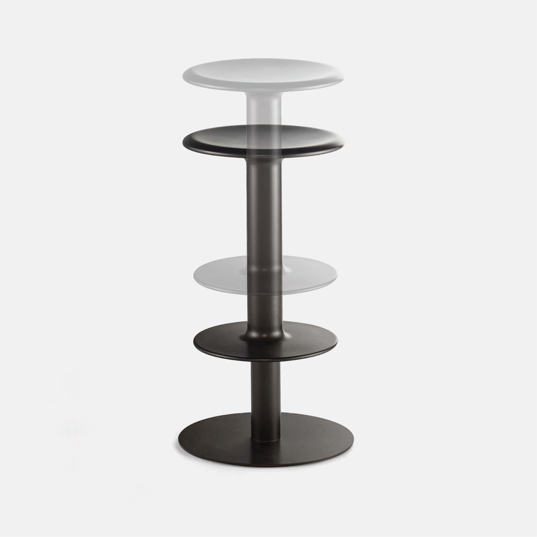 Rev stool, height adjustable