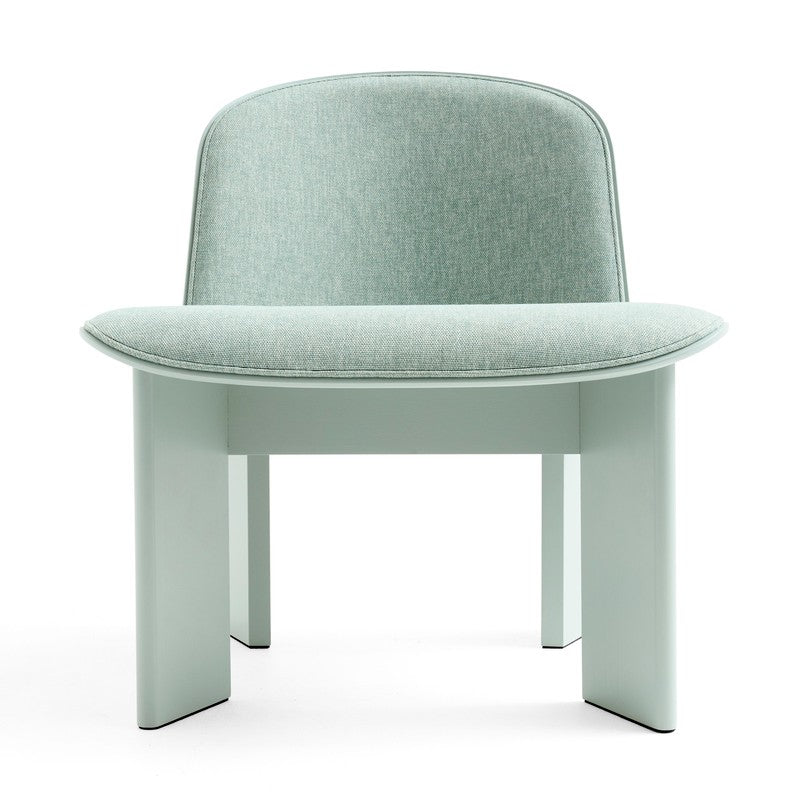 Chisel Lounge Chair - Front Upholstered Beech