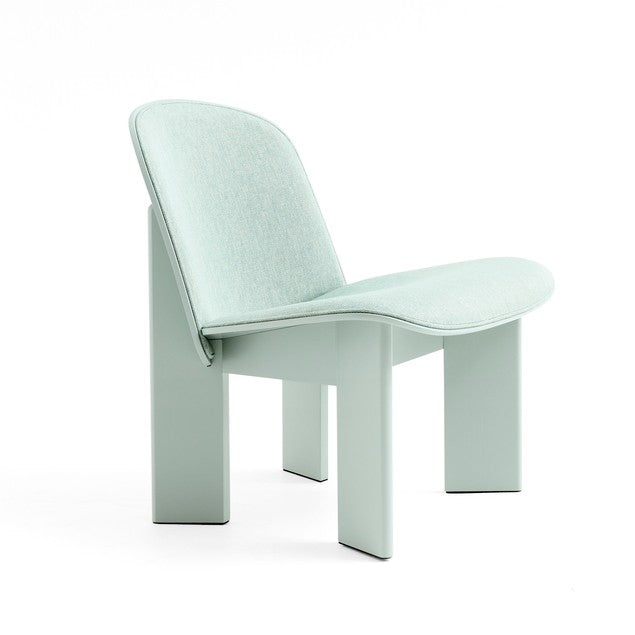 Chisel Lounge Chair - Front Upholstered Beech
