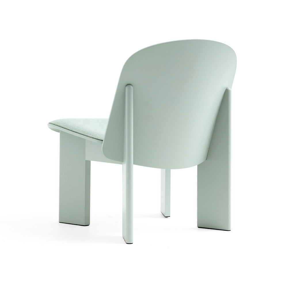 Chisel Lounge Chair - Front Upholstered Beech