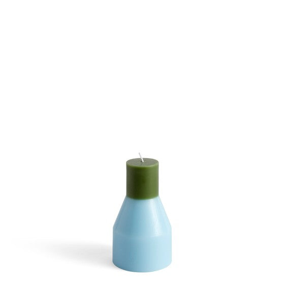 Pillar Candle Light Blue Small