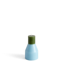 Pillar Candle Light Blue Small