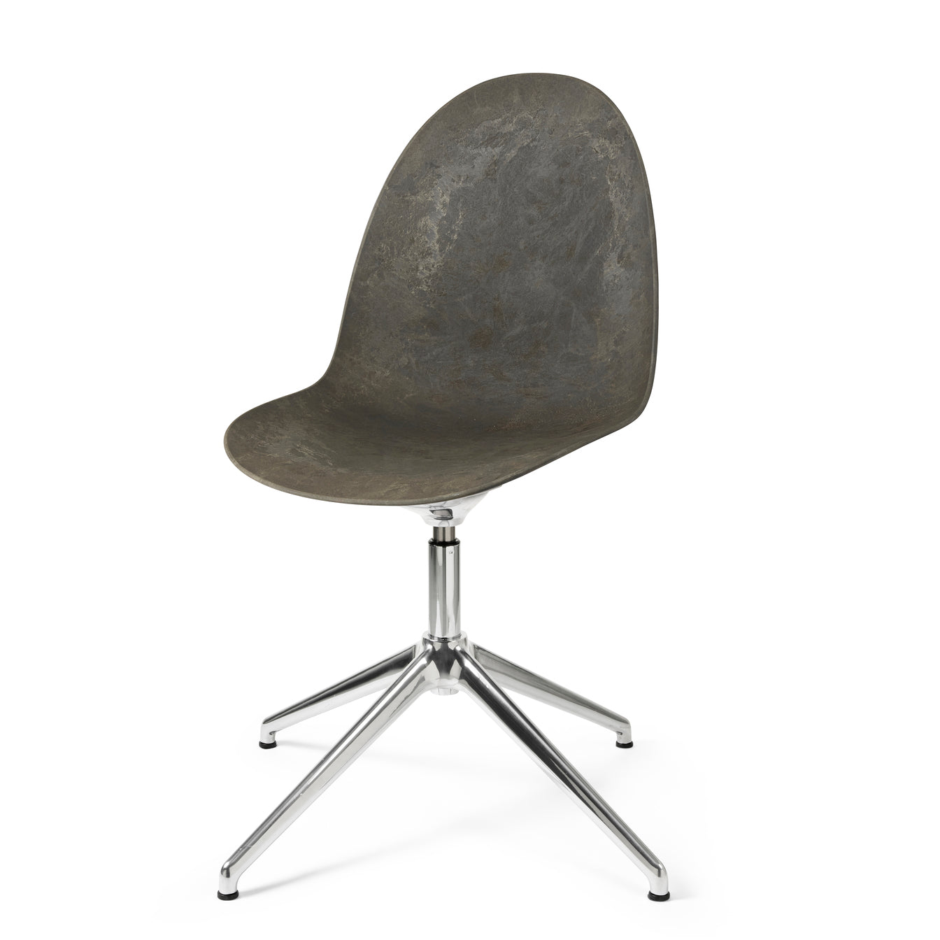 Eternity Swivel Chair Polished Aluminium