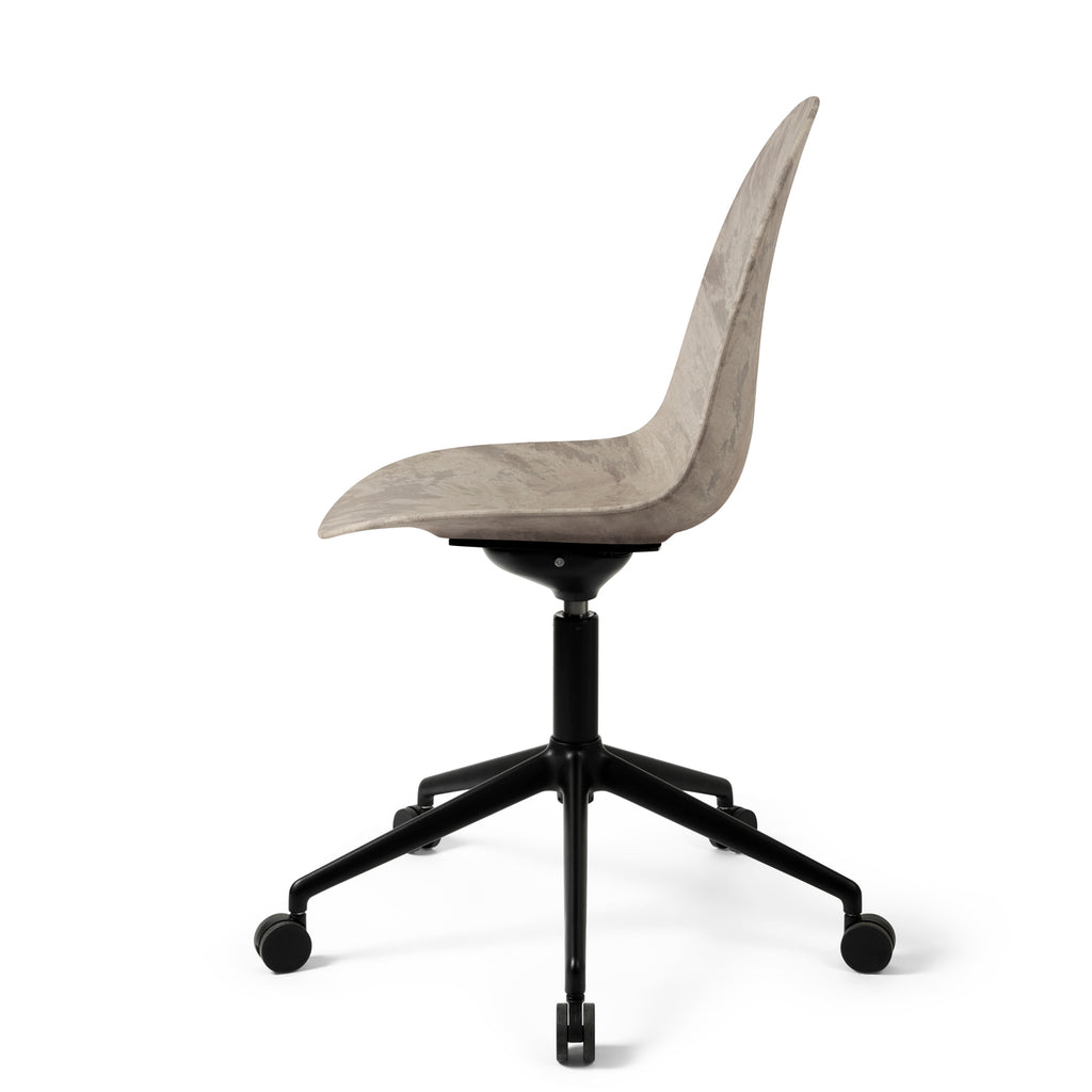 Eternity Swivel With Castors Chair Black