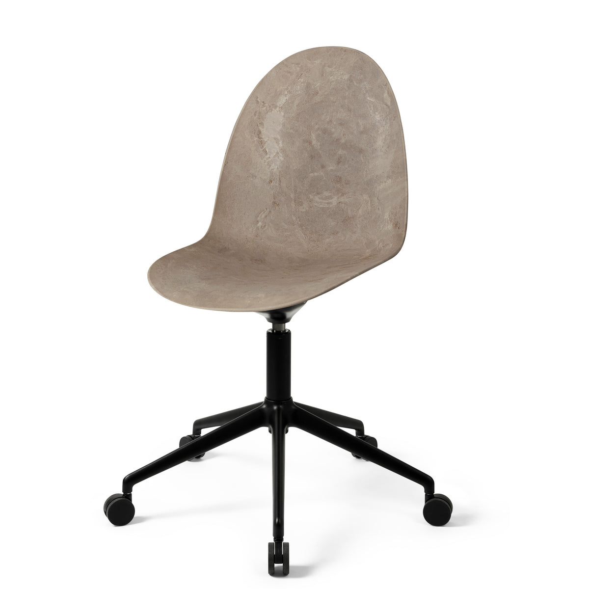 Eternity Swivel With Castors Chair Black