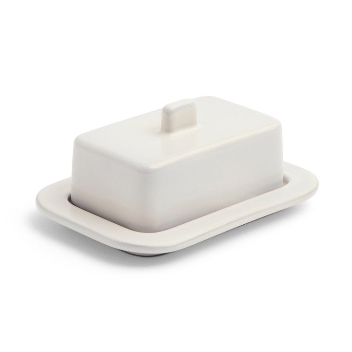 Barro Butter Dish, Off-White