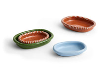 Barro Oval Dish, Small Light Blue