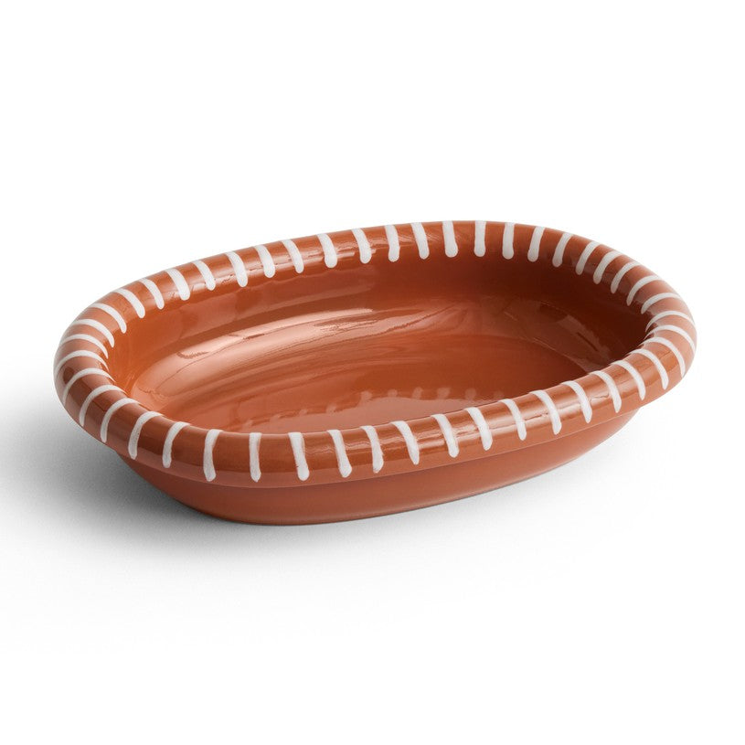 Barro Oval Dish, Small Natural