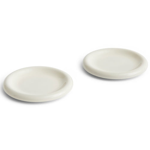 Barro Plate, Ø18 Off-White (Set of 2)