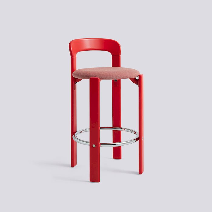 Rey Barstool Low - Seat Upholstered