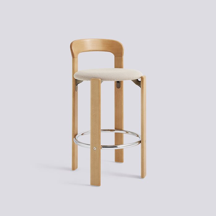 Rey Barstool Low - Seat Upholstered