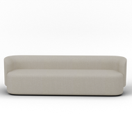 Mega Tulip 3 Seater Low Back